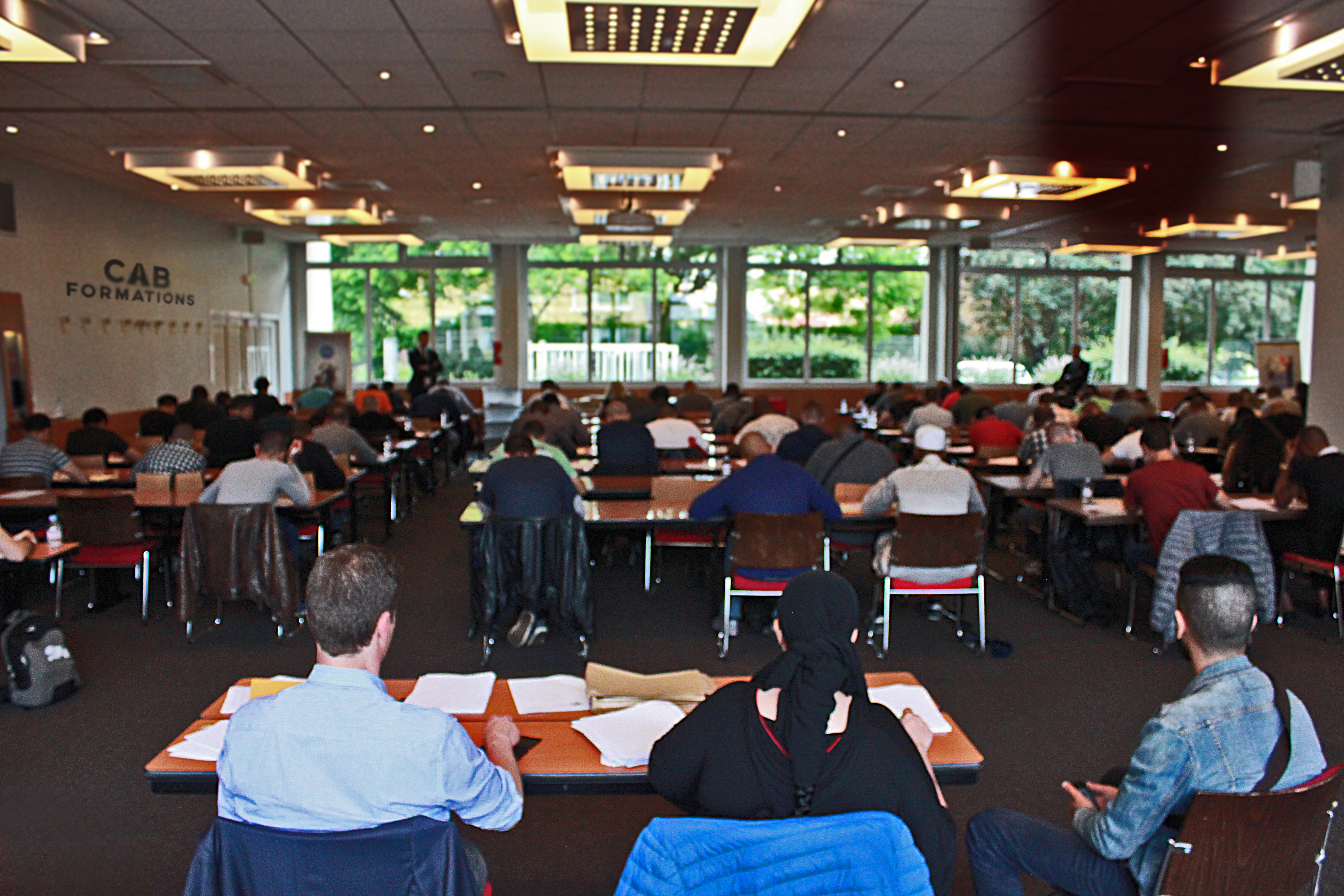 huissier examen VTC